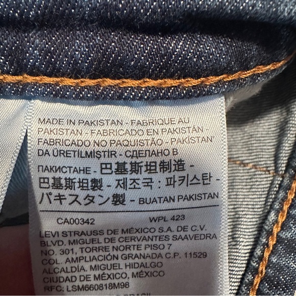 Levi's Premium Vintage 512 "Big E" reissued jeans, size 34/30, denim - Picture 14 of 16